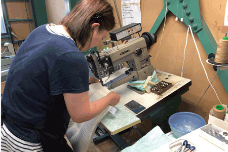 ＜京都の手作り枕 丸和＞ひとつひとつ丁寧に、まごころをこめて匠がつくった「エアープロテクション枕」東洋紡ブレスエアー使用