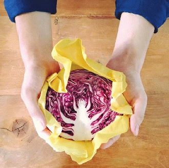 みつろうから作った天然ラップ aco wrap 3枚セット(S・M・L 各1) 日本製 天然染色◇《エコラップ みつろうラップ 蜜蝋》