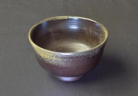 丹波音羽焼・焼締め抹茶碗
