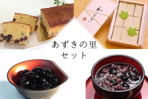【2025年10月～発送】和菓子 洋菓子 4種セット(丹波の高級素材使用)京都府「現代の名工」受賞 あずきの里厳選（AL-1）
