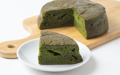 茶鑑定士厳選高級宇治抹茶使用　折衷【結】濃茶バターケーキ　1個