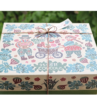 【うちだ農園coucou!】ギフトボックス おすすめジャム4個+ドライフルーツ2袋セット