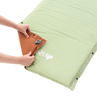 55セルフインフレートマット・SOLO 　キャンプ、アウトドア、防災でも使える!　72884171