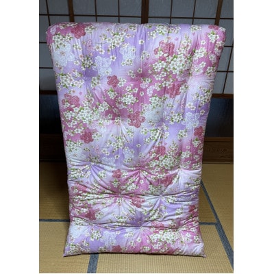 和式敷布団ピンク系