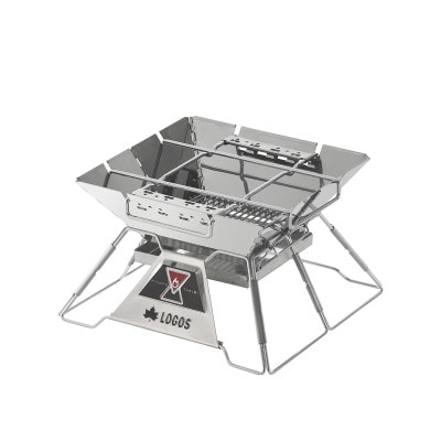 LOGOS ピラミッドTAKIBI M 　キャンプやBBQをより楽しめる焚き火台!　81064163