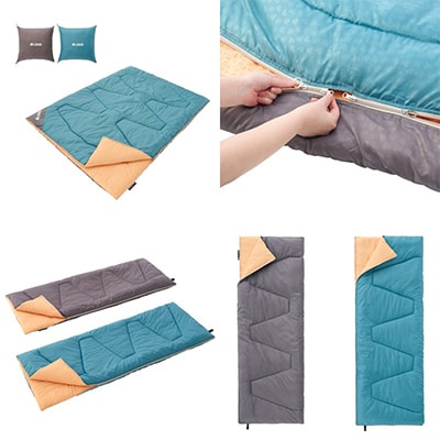 ミニバンピッタリ寝袋・-2 BD アウトドアやキャンプだけでなく車中泊や防災にも!72600241