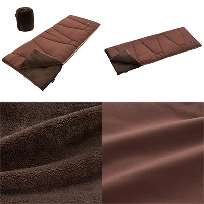 丸洗いソフトタッチシュラフ・-4　アウトドアやキャンプ、防災でも大活躍の寝袋!　72600530