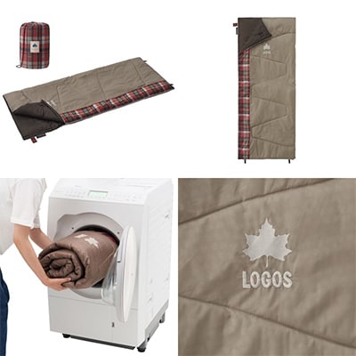 丸洗いスランバーシュラフ・2 アウトドアやキャンプ、防災でも大活躍の寝袋!　72602010