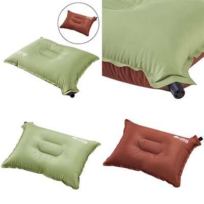 セルフインフレート まくら アウトドアやキャンプだけでなく、登山やピクニックにも!　72884223