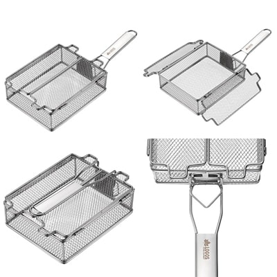 炭火もも焼き器 鶏肉やコーヒー豆、銀杏を煎るなどアウトドアやキャンプで大活躍!　81062150
