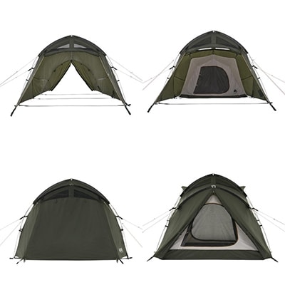 neos エーコン リビングドームM　キャンプやアウトドアで活躍のファミリーテント　71201192