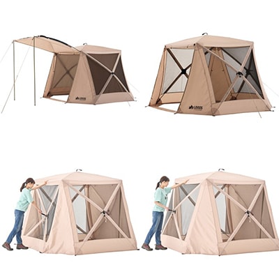 Tradcanvas どんぐりPANELドーム260　アウトドアやキャンプで活躍!　71203010