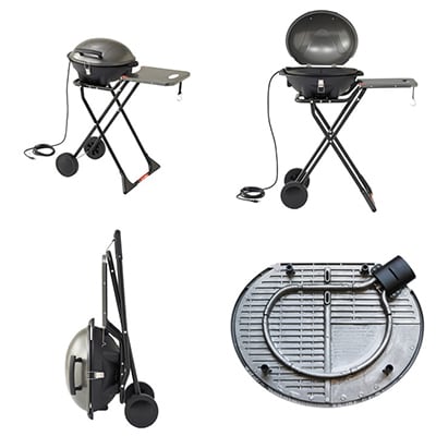 LOGOS CHEF BBQエレグリル 蒸し料理にも対応でアウトドアやキャンプでも!81060000