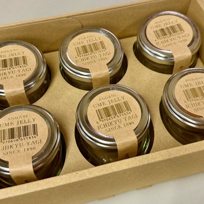 青谷の大粒完熟梅ゼリー　90g×6個【配送不可地域：離島】