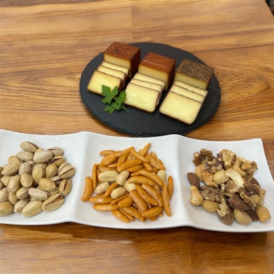 京都府城陽市　燻製専門店が厳選した燻製6点『宅飲みセット』　合計365g【配送不可地域：離島】