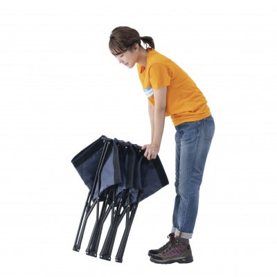 デザインコンフォートベッド(LOGOS LAND)　キャンプやアウトドアや防災にも　73173140