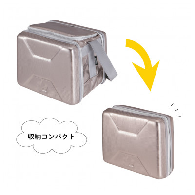 ハイパー氷点下クーラーL　ロゴスのクーラーボックス キャンプ、買い物、車、防災にも　81670080