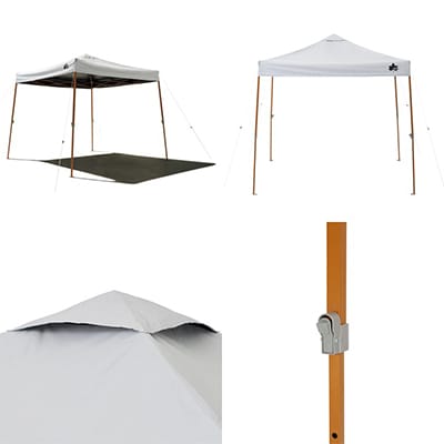 ソーラーブロック Qセットタープ220　キャンプやアウトドア、BBQで熱中症対策!71661022