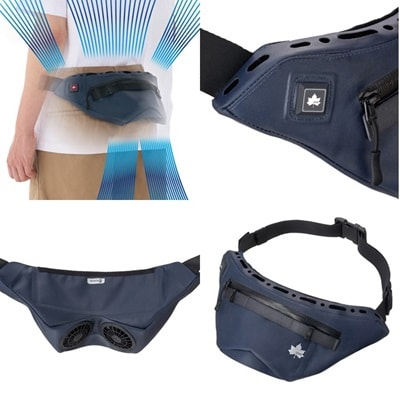 野電ボディエアコン・Vツインクール　熱中症対策として屋外での活動に活躍の冷却ポーチ　81336735