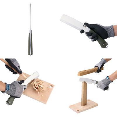 LOGOS ブッシュクラフト フルタング・ナタ 薪割やアウトドアでの調理でも活躍!　83005021