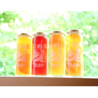 【うちだ農園coucou!】ギフトボックス おすすめジャム4個+シロップ1本セット