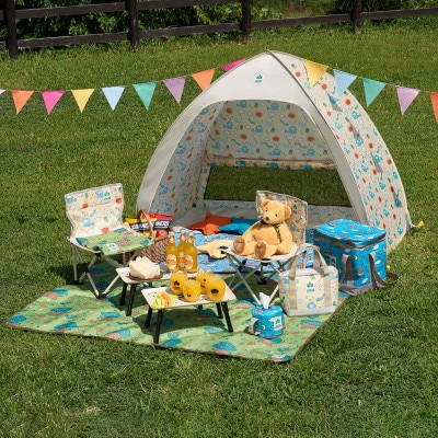 【在庫限り】おにぎりポップフルシェード　親子二人でゆっくり座れるポップアップテント　71205002