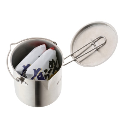 LOGOS フィールダーケトル1500 IHや直火に対応したアウトドアケトル 81210214