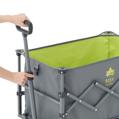 ROSY ワゴンカート　アウトドアやキャンプでギアを楽々運搬できるアウトドアワゴン　84720748