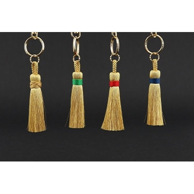 【燦彩糸】タッセルチャーム中(赤)