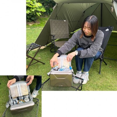 ハイパー氷点下クーラーS　ロゴスのクーラーボックス キャンプ、買い物、車にも　81670060