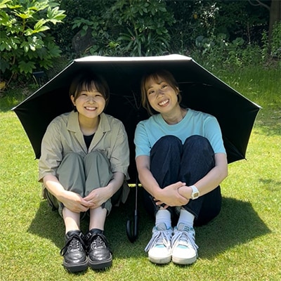 ソーラーブロック日傘・ワイド(晴雨兼用)通勤、通学でも使えるアウトドア日傘!　81336741