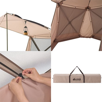 Tradcanvas どんぐりPANELドーム260　アウトドアやキャンプで活躍!　71203010