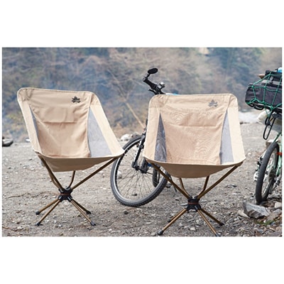 Tradcanvas 回るんバケットチェア アウトドアやキャンプにも大活躍チェア!　73321007