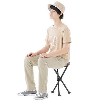 LOGOS エアライトトリポッドチェア アウトドアやキャンプフェスなどで大活躍!　73359002