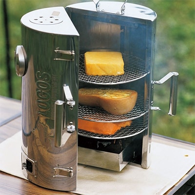 LOGOSの森林 スモークタワー 熱源不要!キャンプやアウトドアで大活躍の燻製機!　81066000