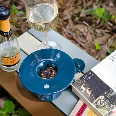 LOGOSの森林 ちょっとスモークするリッド 自宅やアウトドアでお手軽に燻製体験!　81280070