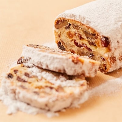 シュトーレン(オリジナル) おやつや朝食に スーパーフード、ドライフルーツ入り クリスマスにピッタリ【配送不可地域：離島】