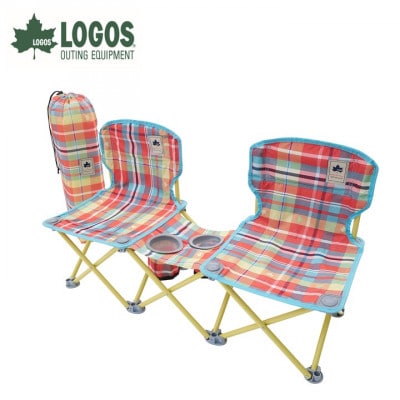 ペアチェア プラス-AI(チェッカー)家族や友達とアウトドアやキャンプで大活躍。73173097