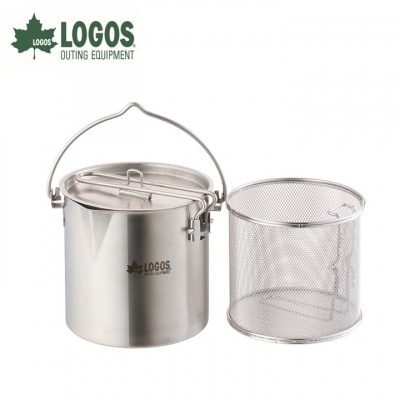 LOGOS フィールダーケトル1500 IHや直火に対応したアウトドアケトル 81210214