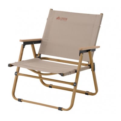 LOGOS リラクシングローチェア　キャンプなどアウトドアで役立つ折り畳み式チェア　73301203