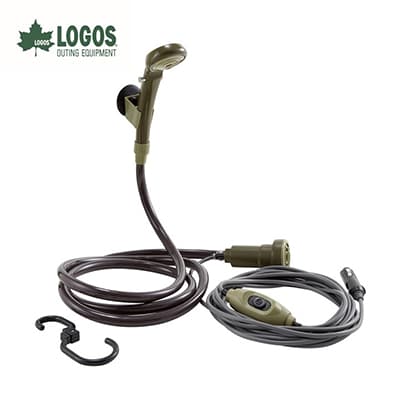 パワードシャワー(DC専用)キャンプや車中泊におすすめ、防災用品としても!　69930011