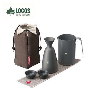 携帯・アウトドア熱燗セット キャンプなど野外でも日本酒が楽しめる熱燗セット!　81280308