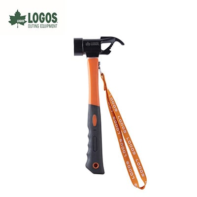 LOGOS パワーペグハンマー アウトドアやキャンプ場で大活躍なハンマー!　71996513