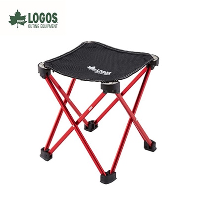 7075キュービックチェア(レッド)300gで超軽量!旅行やアウトドアで大活躍!　73175001