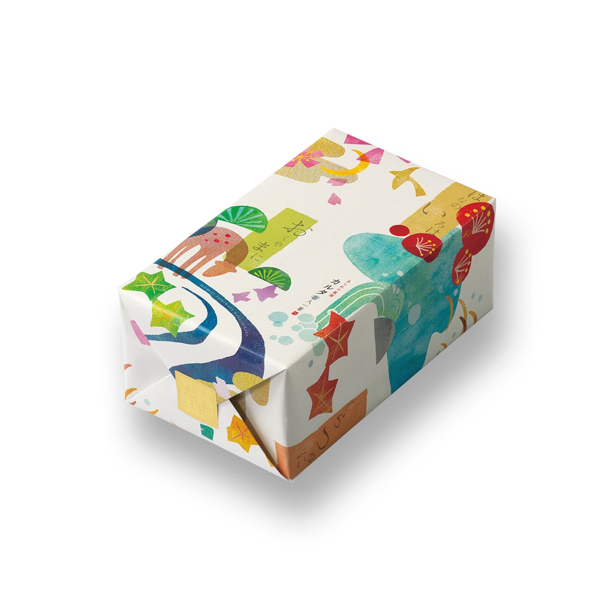 カルタ百人一首 化粧箱 (小) (袋数の目安：約50袋)｜小倉山荘 京都 あられ おかき 人気 おすすめ おいしい グルメ 食べ比べ 詰め合わせ セット お取り寄せ ふるさと納税 [1589]