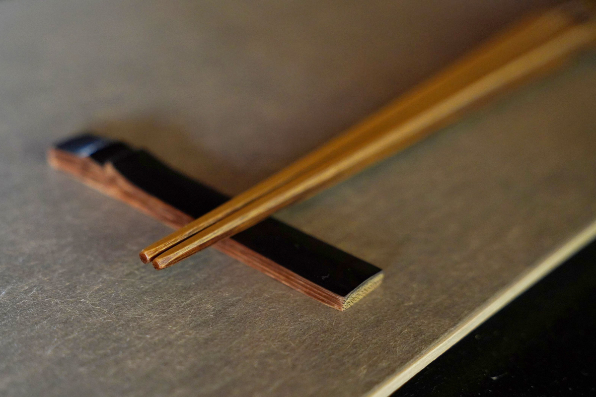 京都長岡京産 二節箸 夫婦セット｜普段使い箸 来客用箸 贈り物ギフト二節竹箸 [1641]