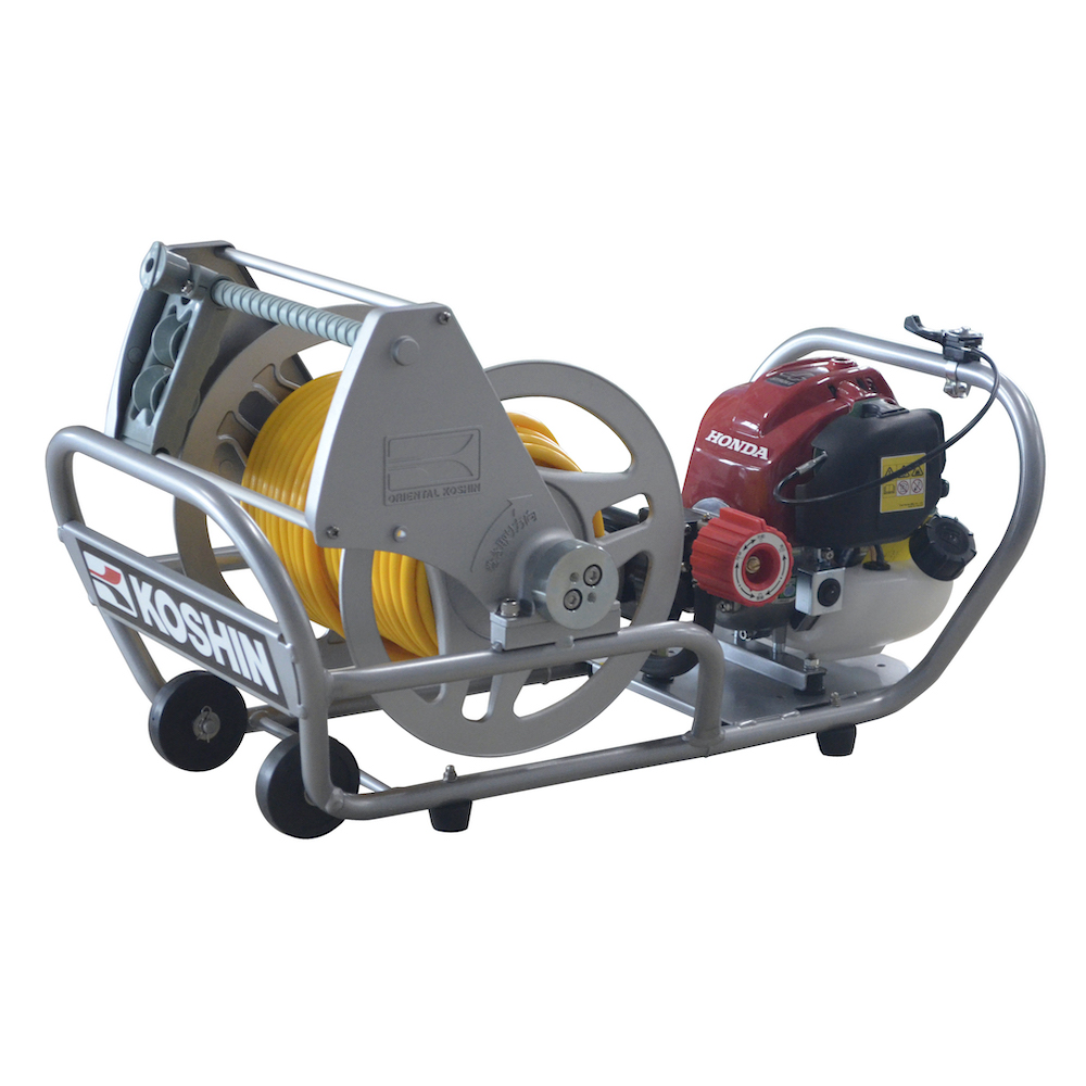 エンジン式小型動噴 MS-ERH50 6mm×50mホース 農業・園芸用 高木の消毒や除草用の動力噴霧機 [0832]