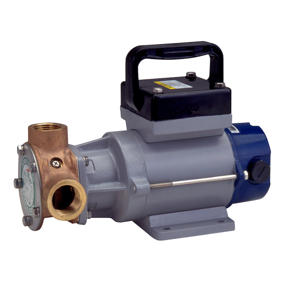 海水用モーターポンプ MF-2524 ラバーマスター 口径25ミリ DC－24V [0859]