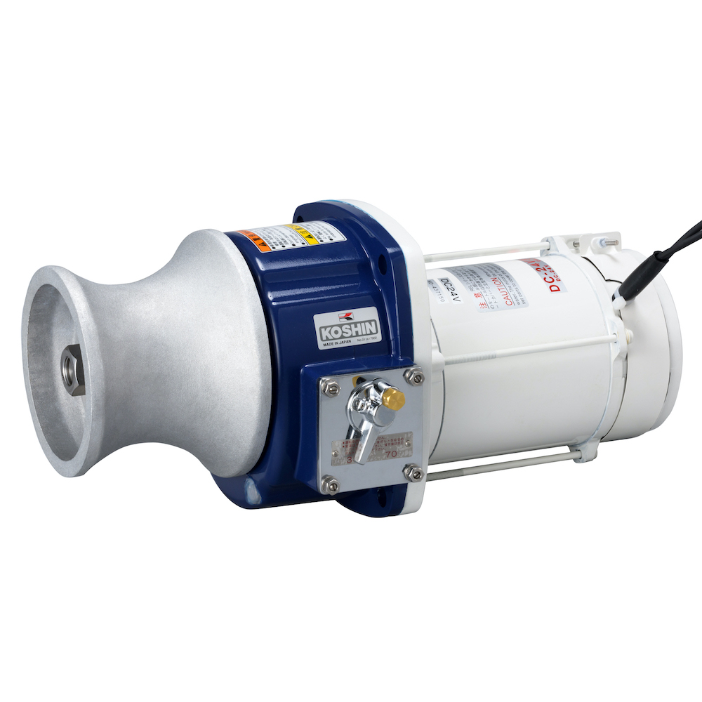 船舶用ウインチ REL-4024L イカール 400W [0867]