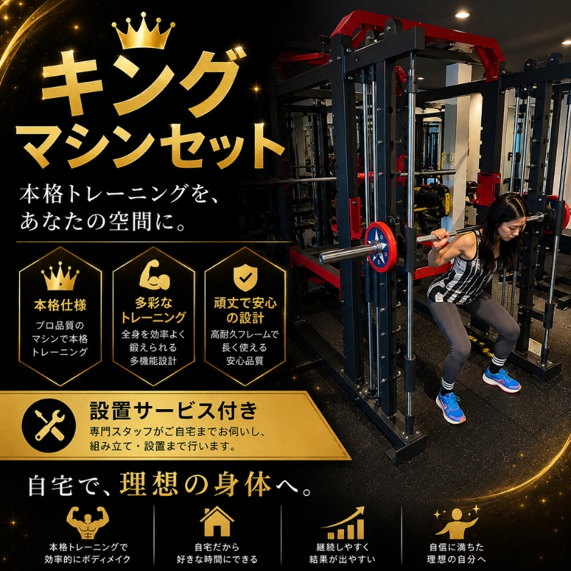 ハイブリッドラック 本体セット 組み立て設置込み キング
